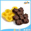 8PCS tragen Form Food-Grade-Silikon-Kuchen / Schokoladen-Form